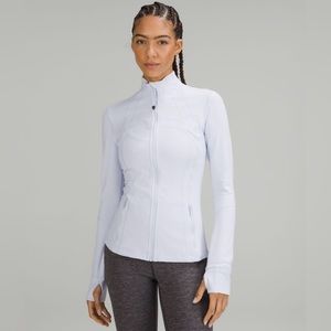 Lululemon Define Luon Jacket, Size 10, Pastel Blue, Great Condition